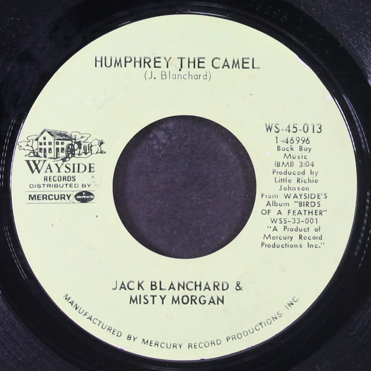 humphrey the camel / a place in my mind by JACK BLANCHARD & MISTY MORGAN