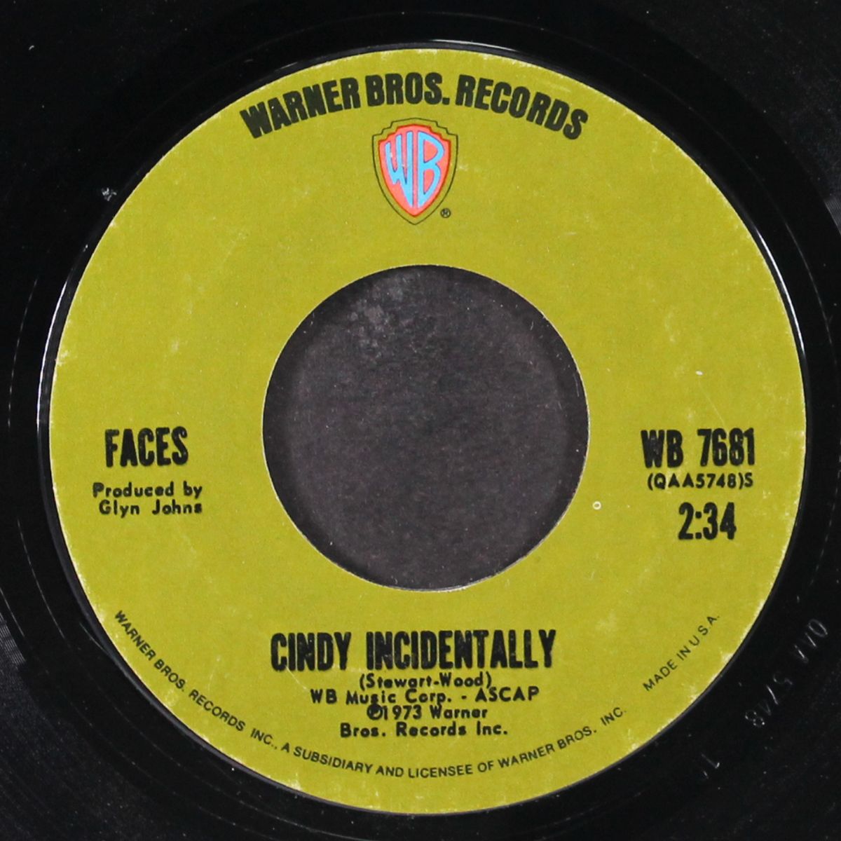 cindy incidentally / skewiff by FACES