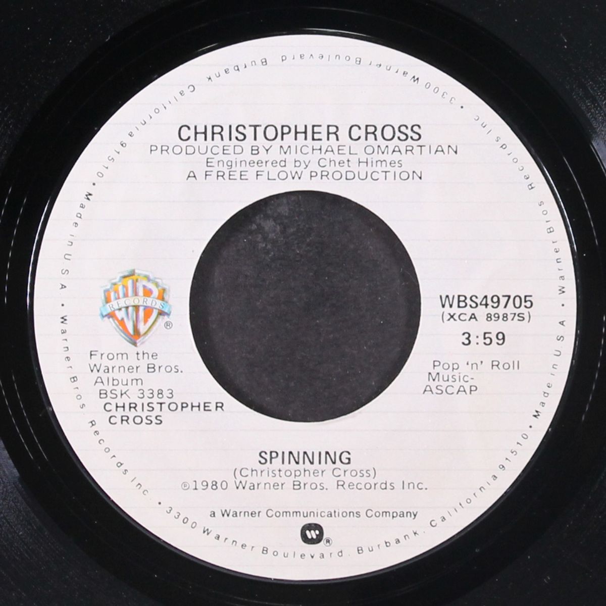 say you'll be mine / spinning by CHRISTOPHER CROSS