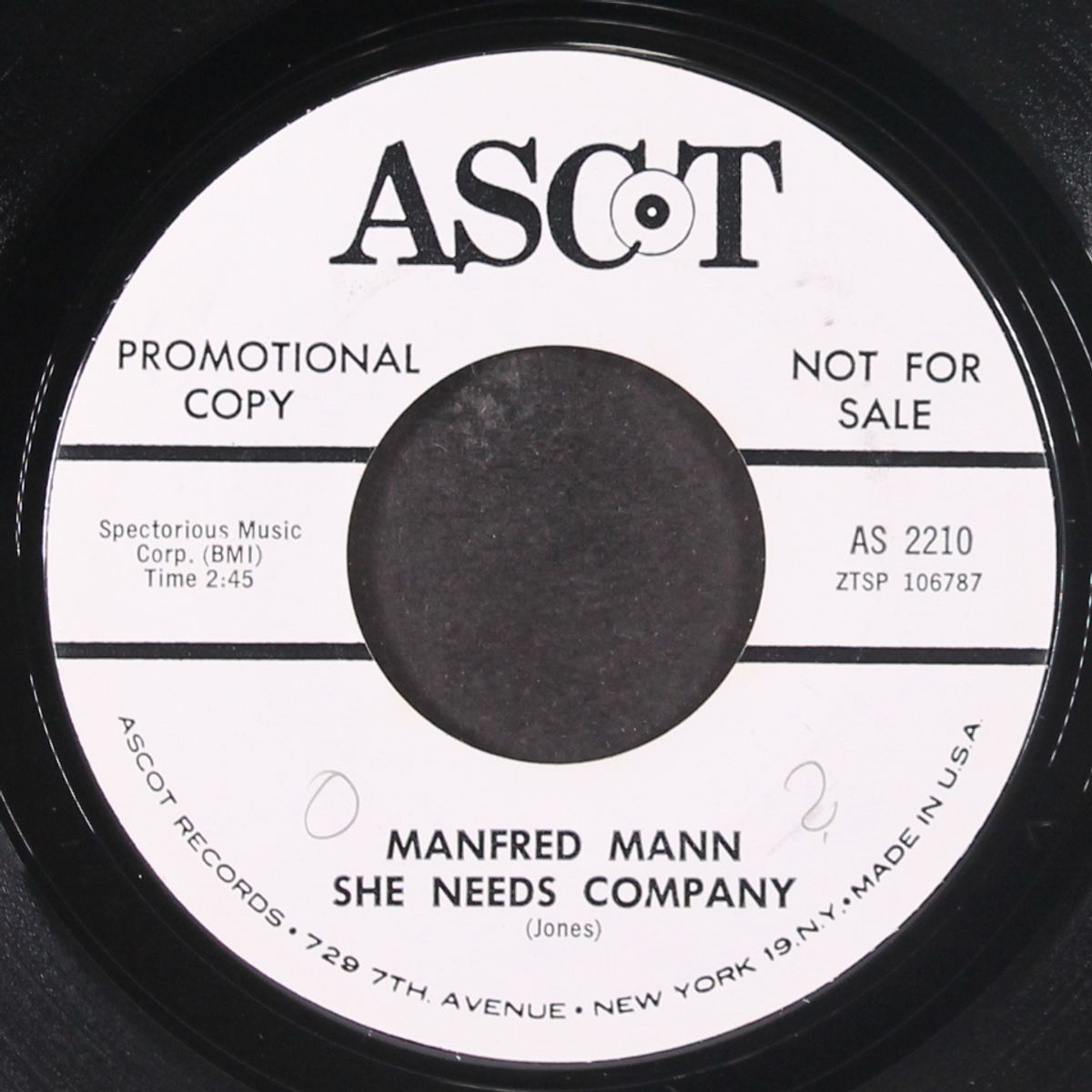hi lili, hi lo / she needs company by MANFRED MANN