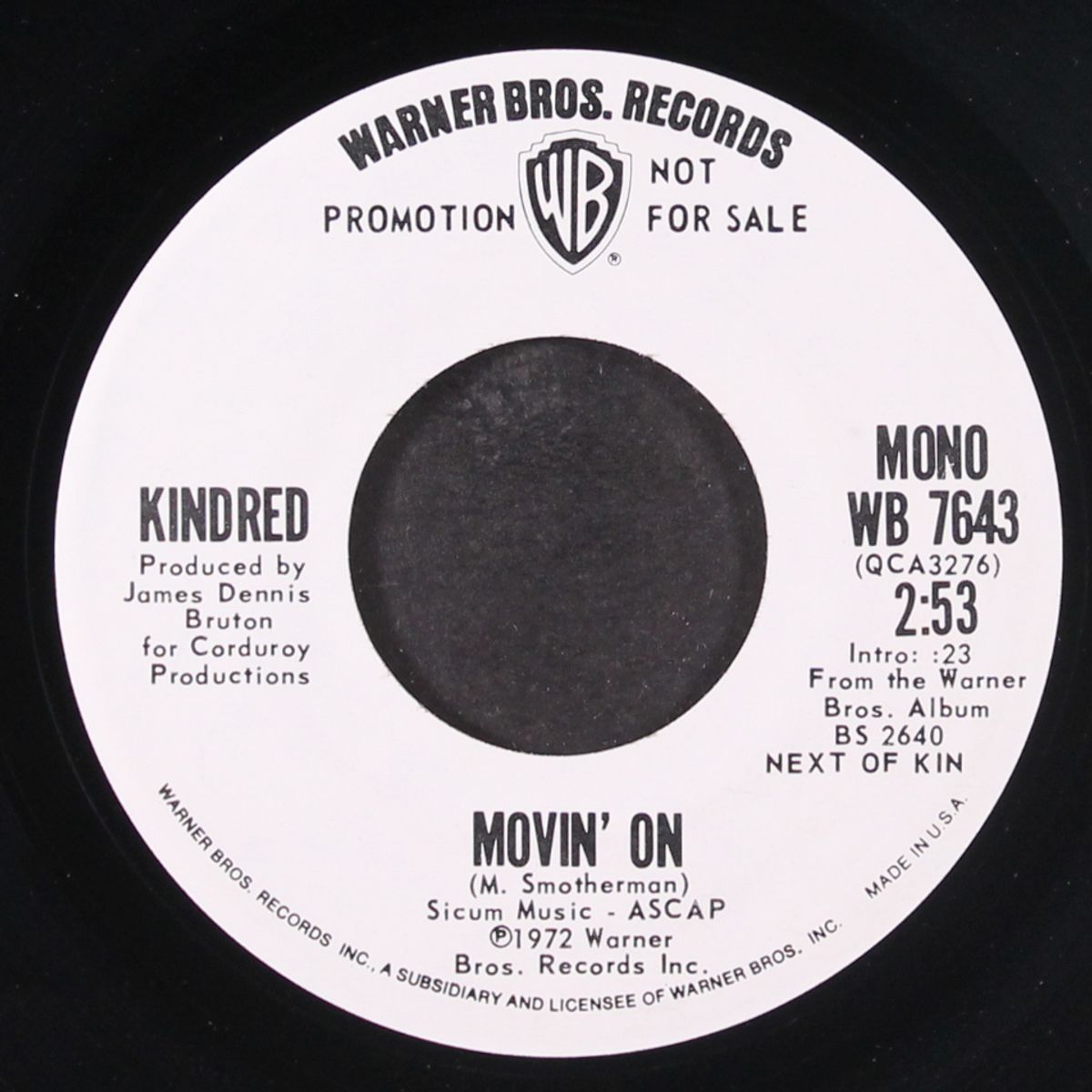 movin' on / mono by KINDRED