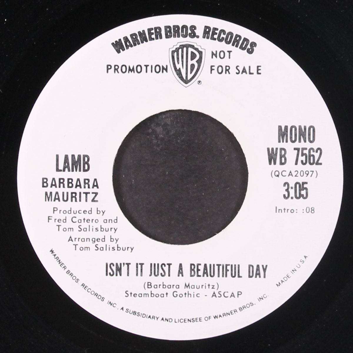 isn't it just a beautiful day / winter in the valley by BARBARA MAURITZ & LAMB