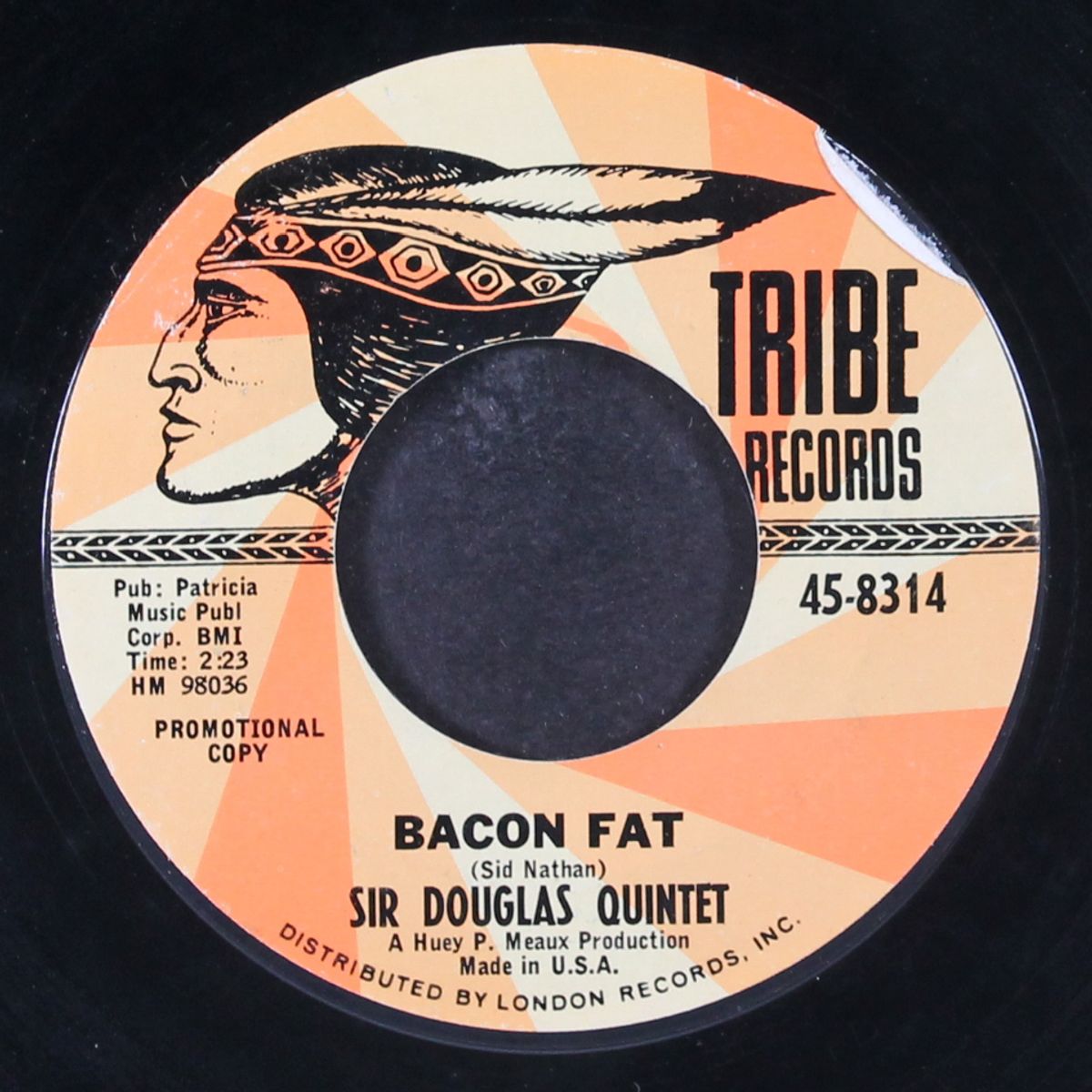 the rains came / bacon fat by SIR DOUGLAS QUINTET