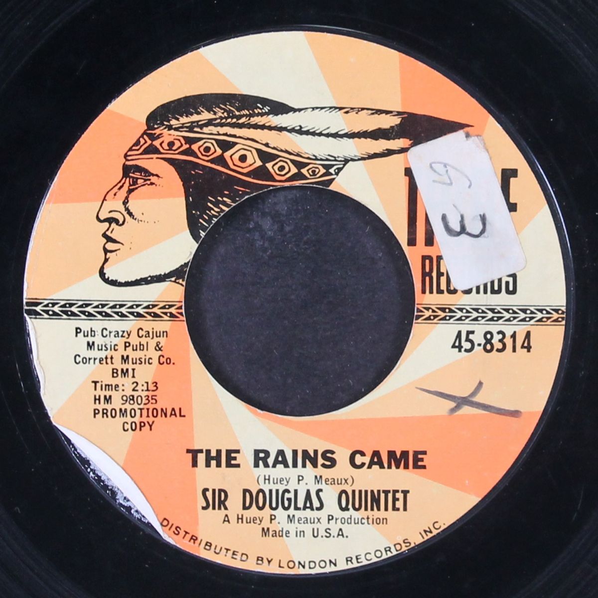 the rains came / bacon fat by SIR DOUGLAS QUINTET