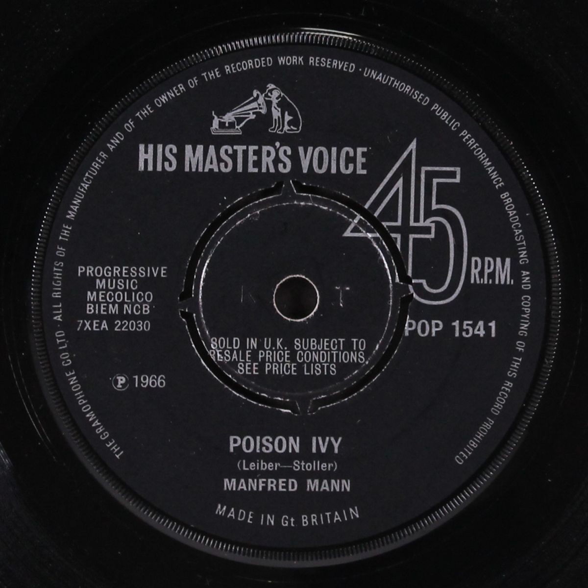 you gave me somebody to love / poison ivy by MANFRED MANN