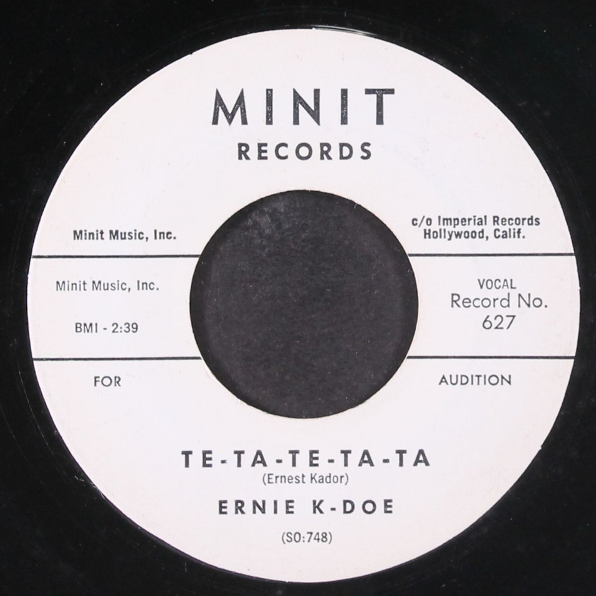 real man / te-ta-te-ta-ta by ERNIE K-DOE