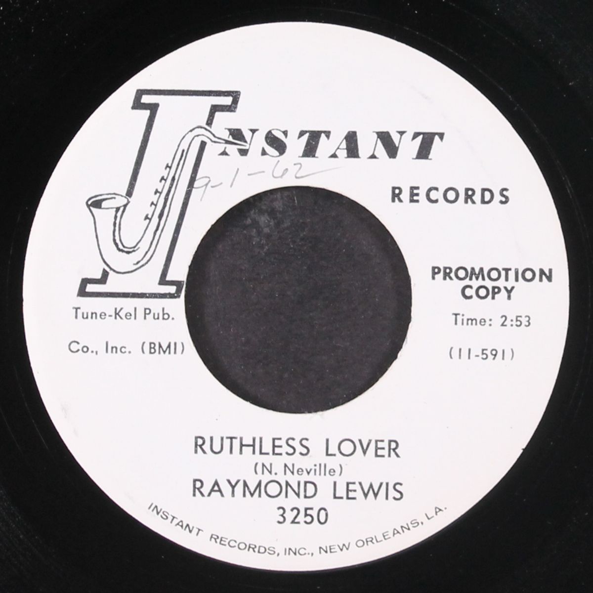 miss lolly / ruthless lover by RAYMOND LEWIS