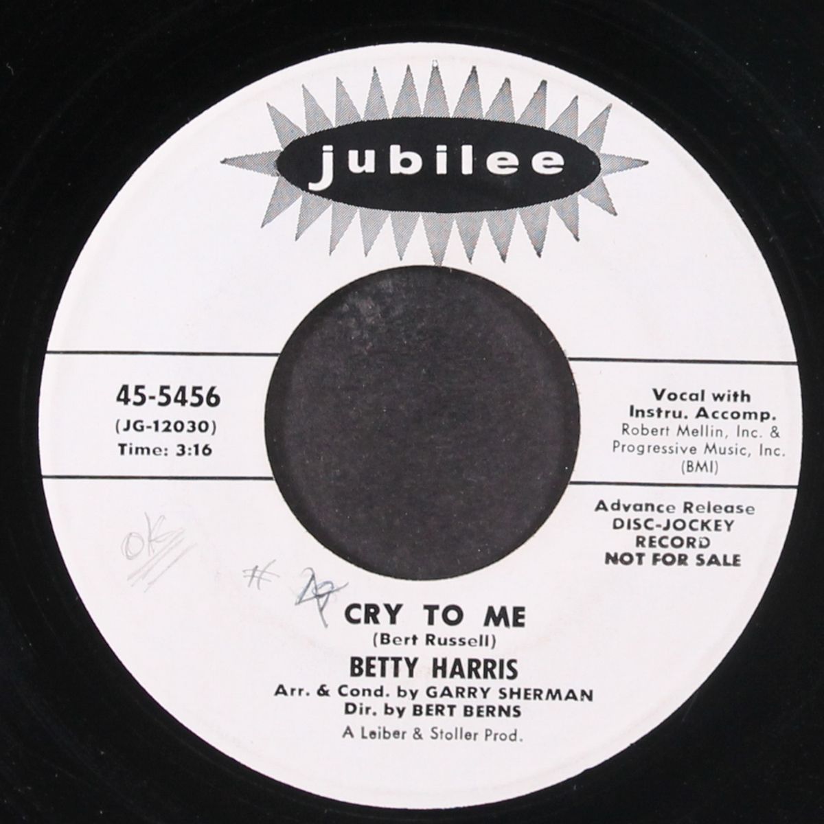 cry to me / i'll be a liar by BETTY HARRIS