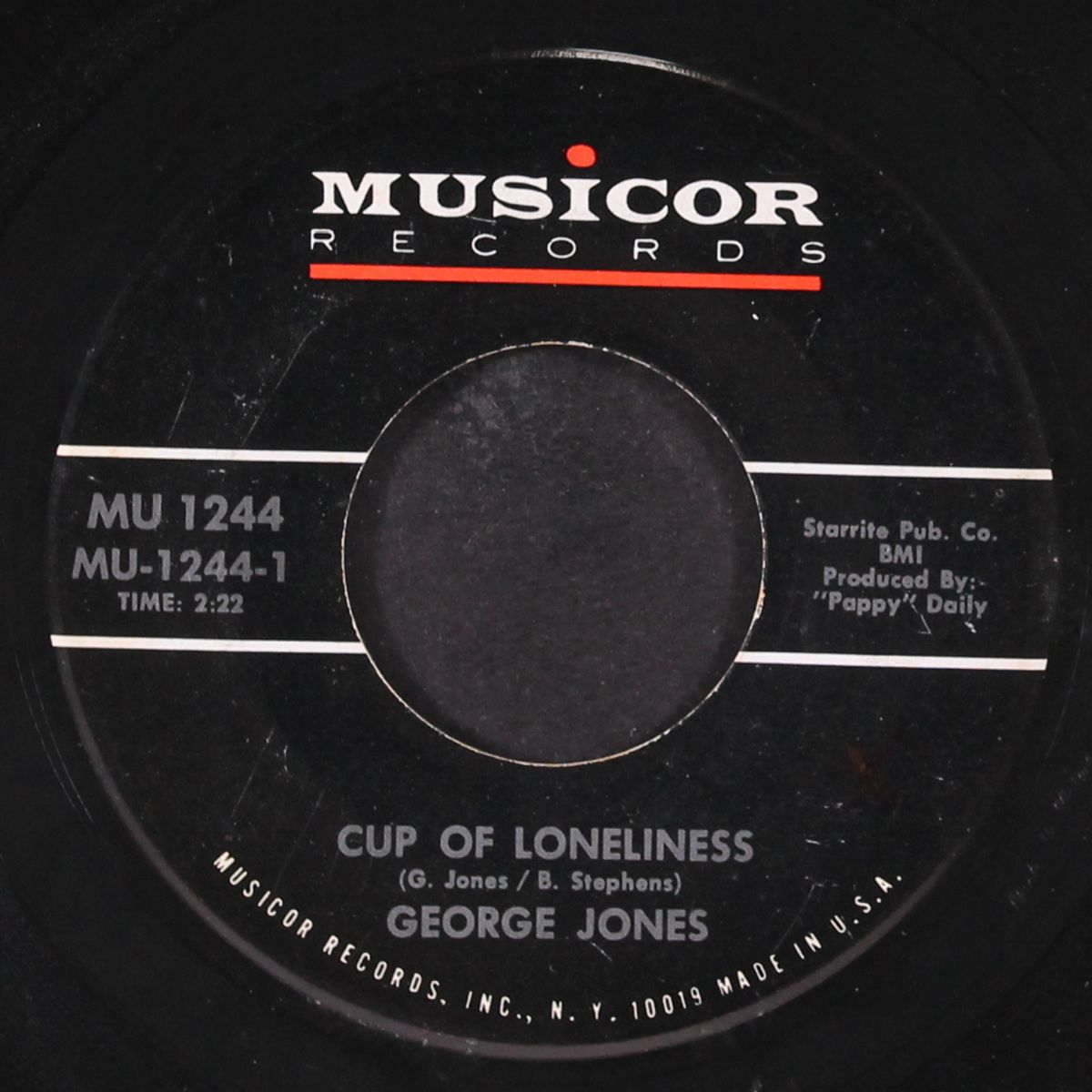 cup of lonliness by GEORGE JONES