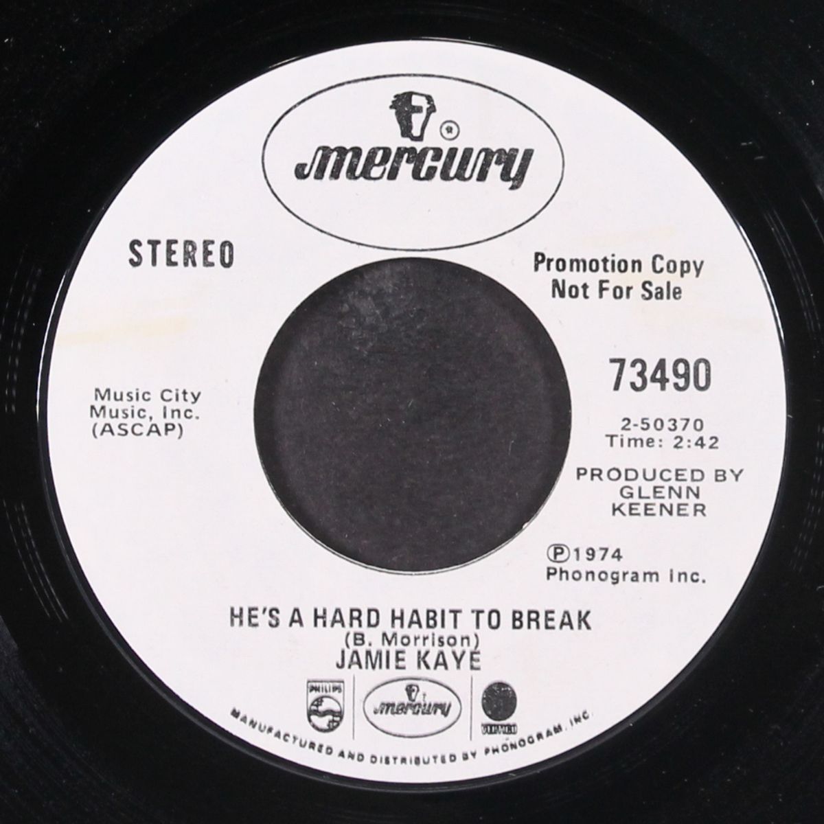 peace on you / he's a hard habit to break by JAMIE KAYE