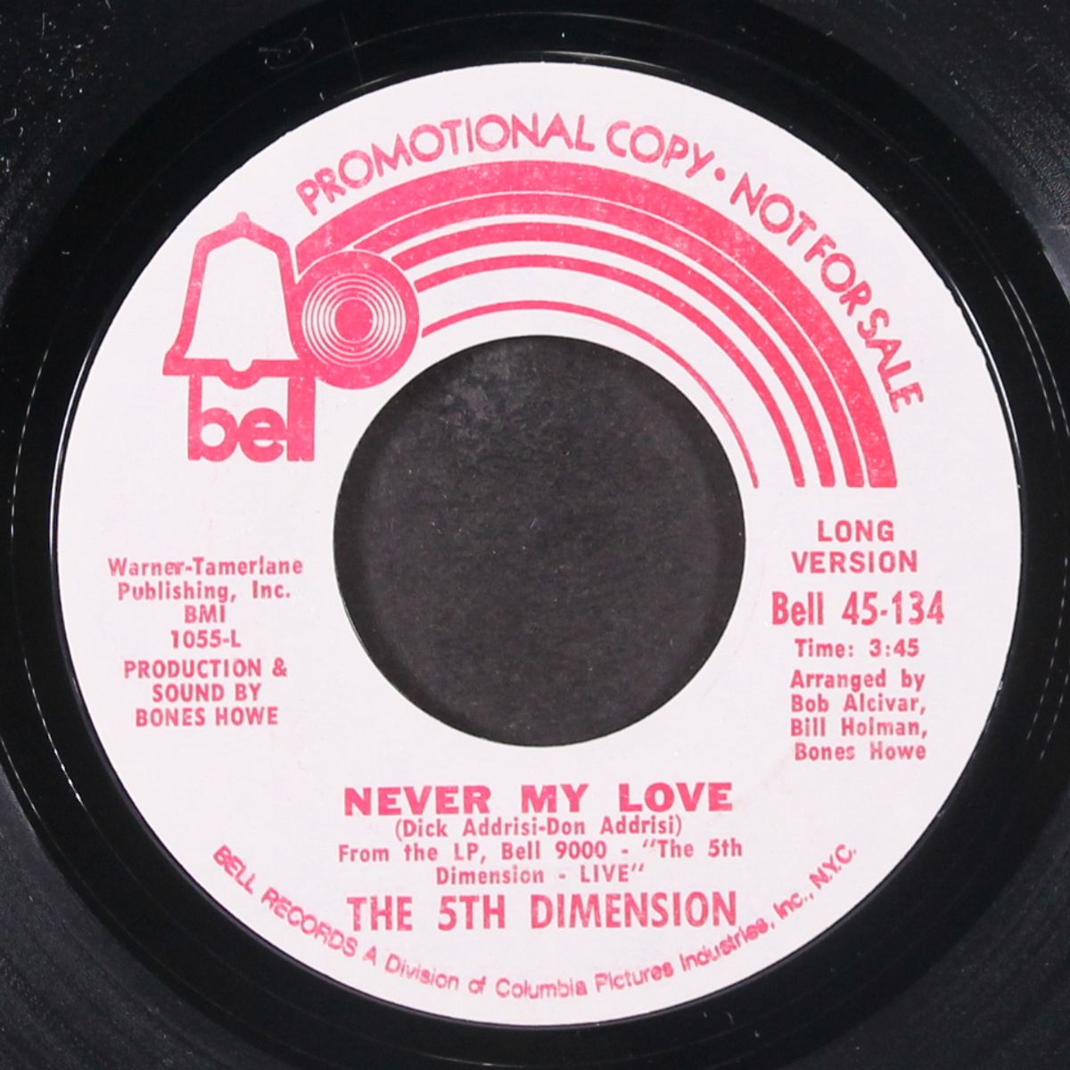 never my love by FIFTH DIMENSION
