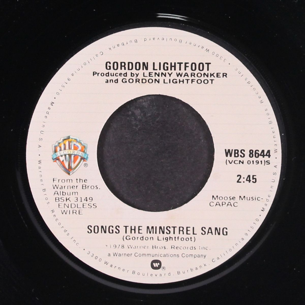 dreamland / songs the minstrel sang by GORDON LIGHTFOOT