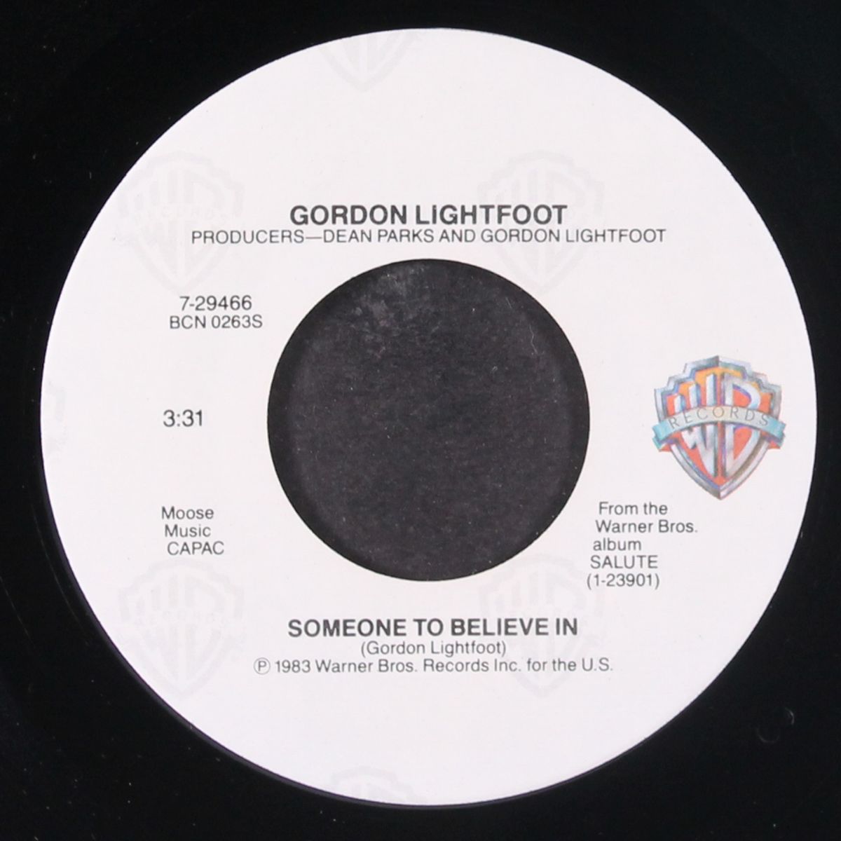 without you / someone to believe in by GORDON LIGHTFOOT