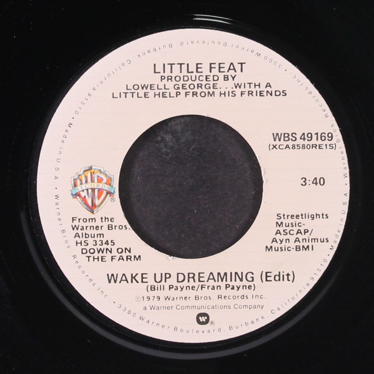 wake up dreaming / front page news by LITTLE FEAT