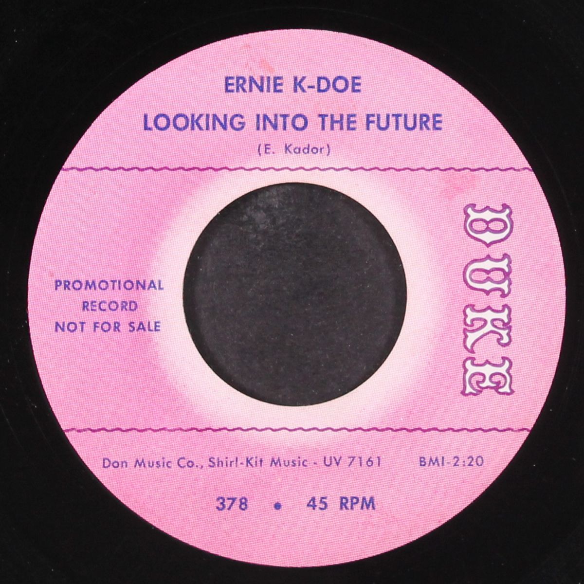 my mother-in-law / looking into the future by ERNIE K-DOE
