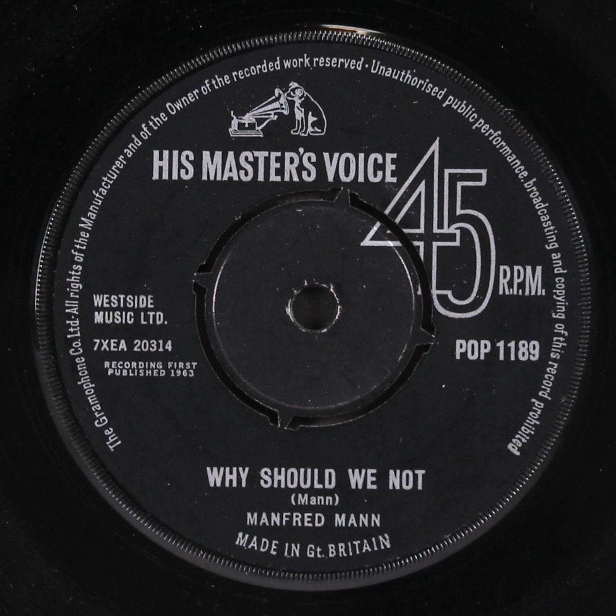 why should we not / brother jack by MANFRED MANN