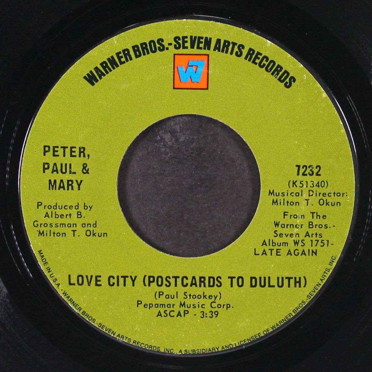 love city by PETER PAUL & MARY