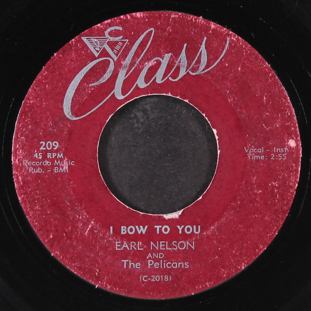 i bow to you / oh gee oh golly by EARL NELSON