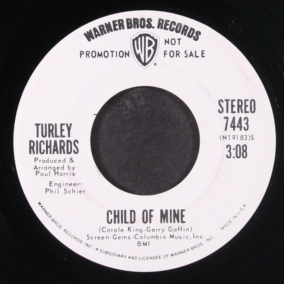 child of mine by TURLEY RICHARDS