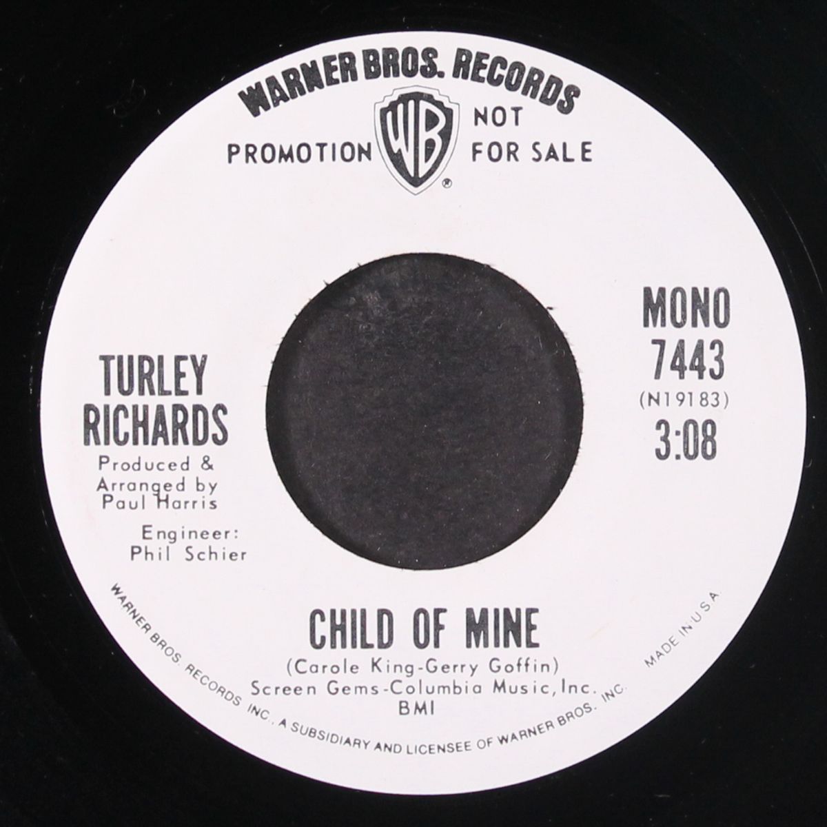child of mine by TURLEY RICHARDS
