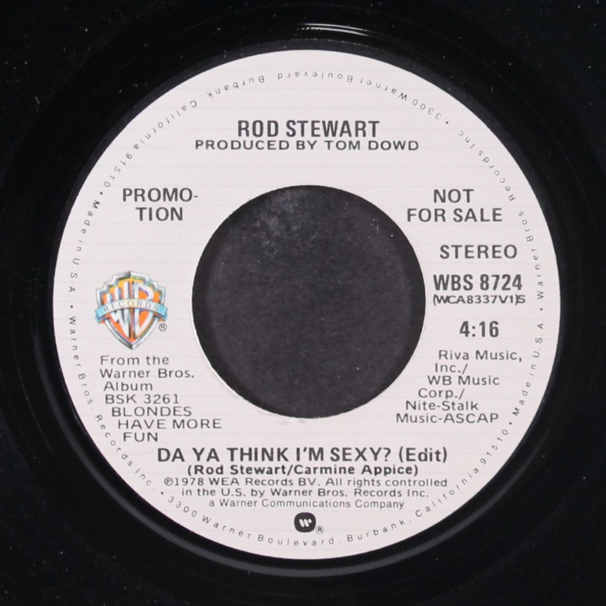 do ya think i'm sexy by ROD STEWART