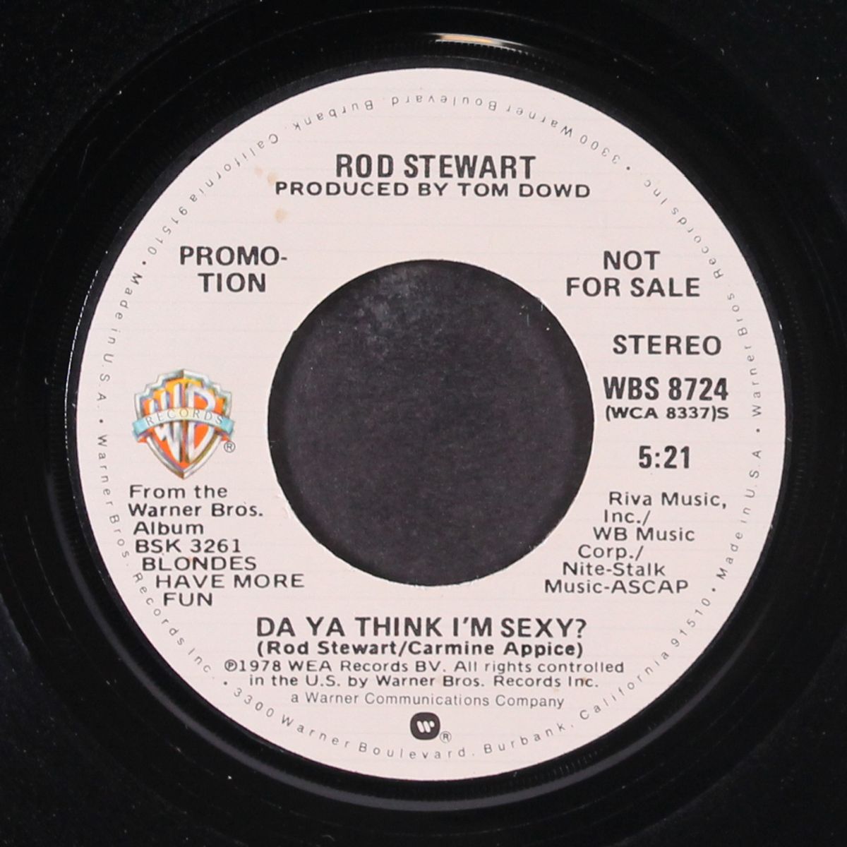 do ya think i'm sexy by ROD STEWART
