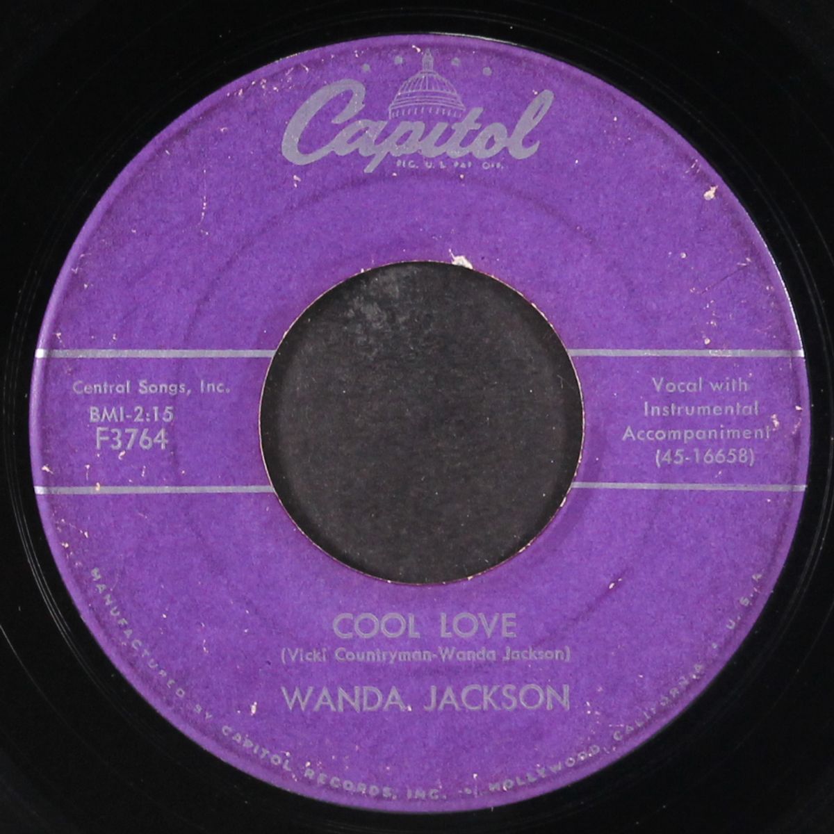 cool love / did you miss me? by WANDA JACKSON
