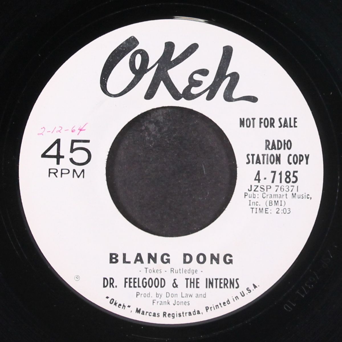 the doctor's boogie / blang dong by DR. FEELGOOD & INTERNS