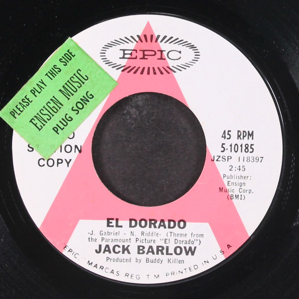 el dorado by JACK BARLOW