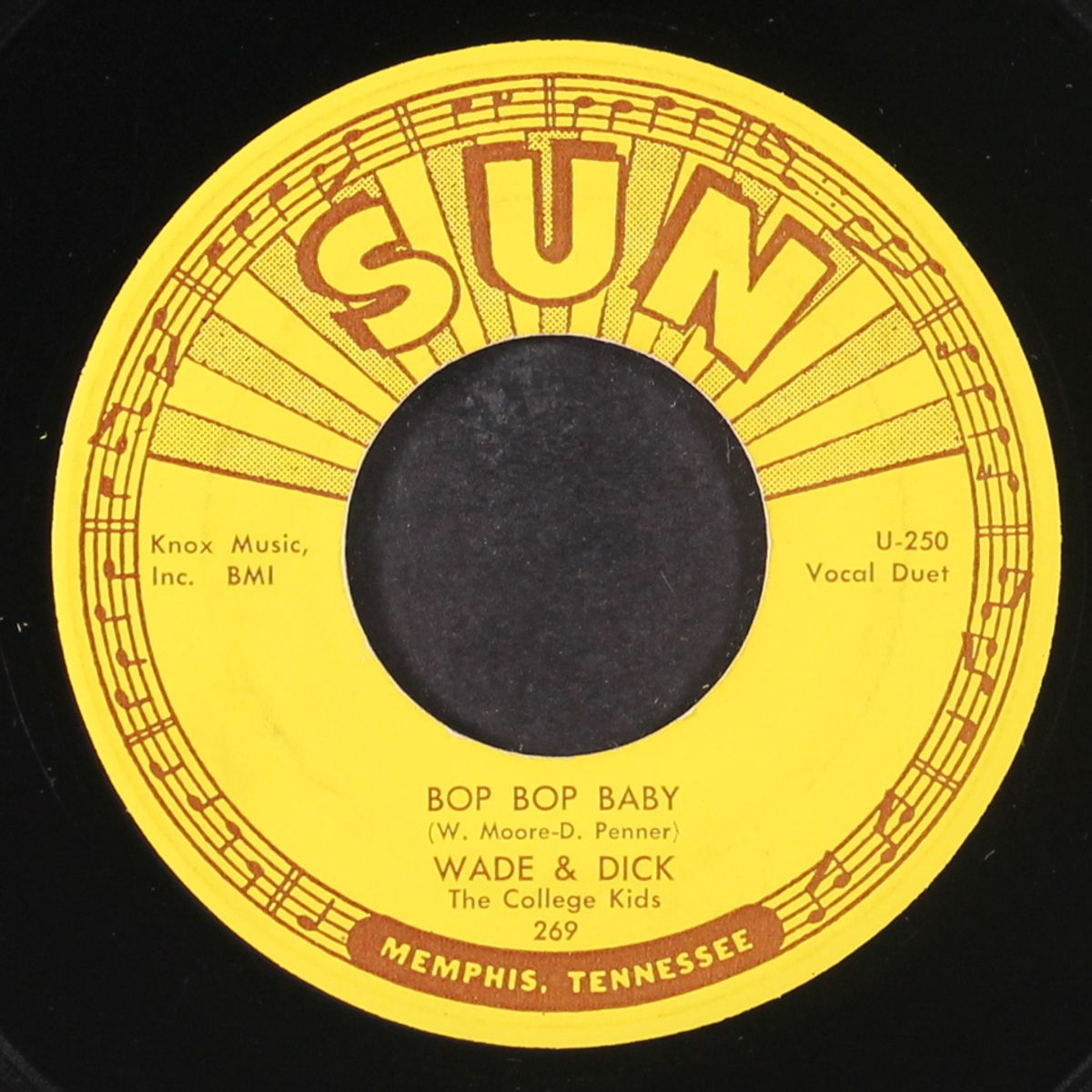 bop bop baby / don't need your lovin baby by WADE & DICK