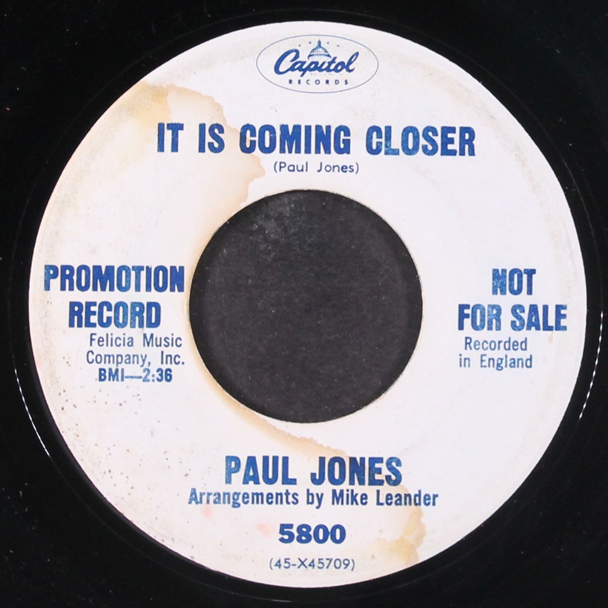 high time / it is coming closer by PAUL JONES