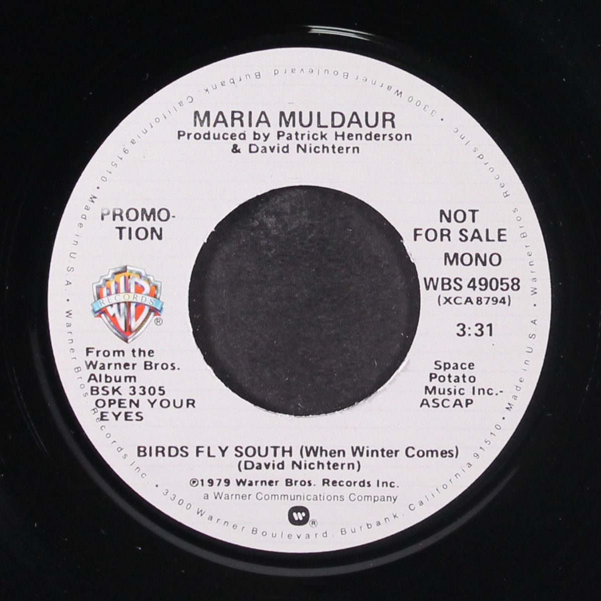 birds fly south / mono by MARIA MULDAUR