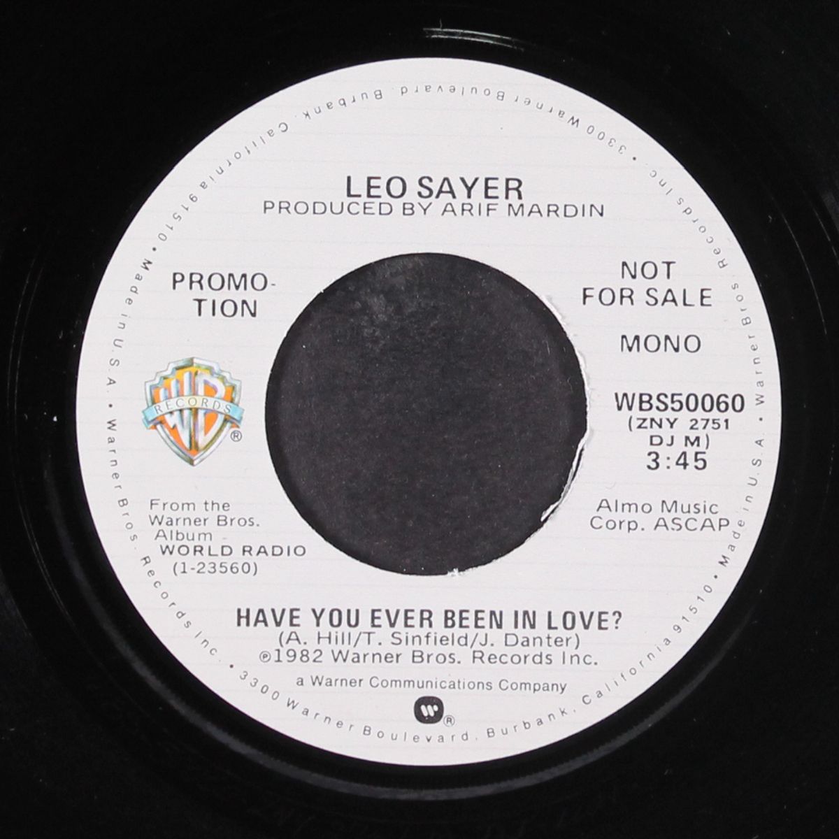 have you ever been in love? / mono by LEO SAYER