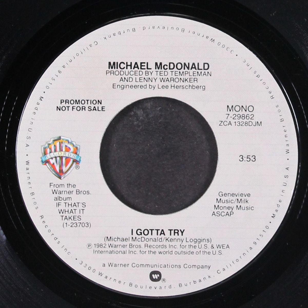i gotta try / mono by MICHAEL MCDONALD