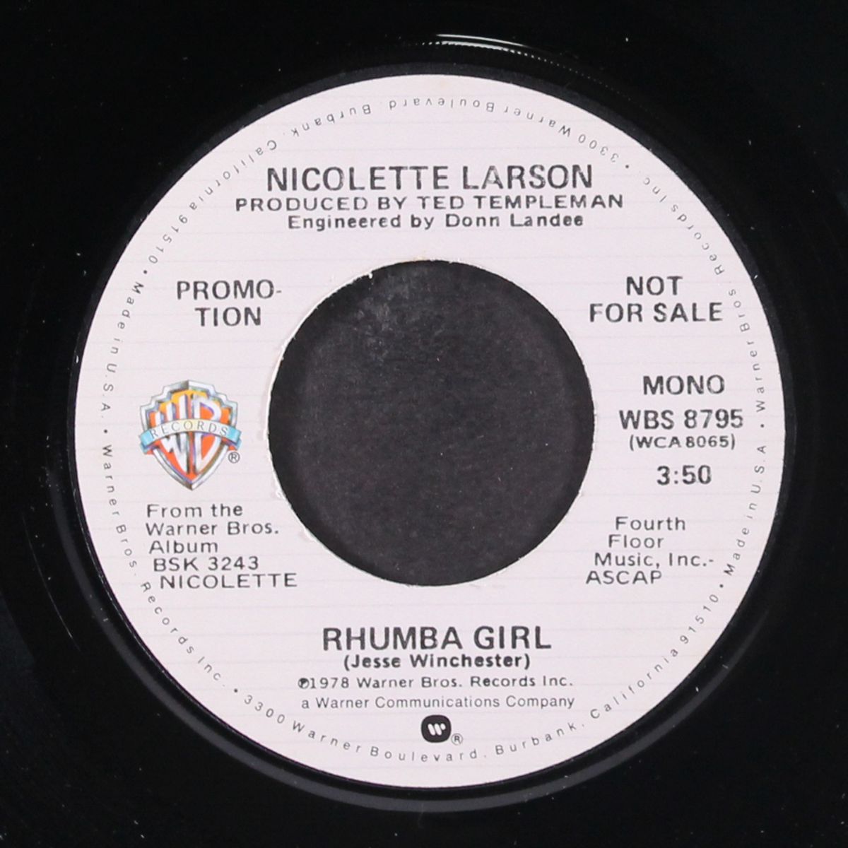 rhumba girl / mono by NICOLETTE LARSON