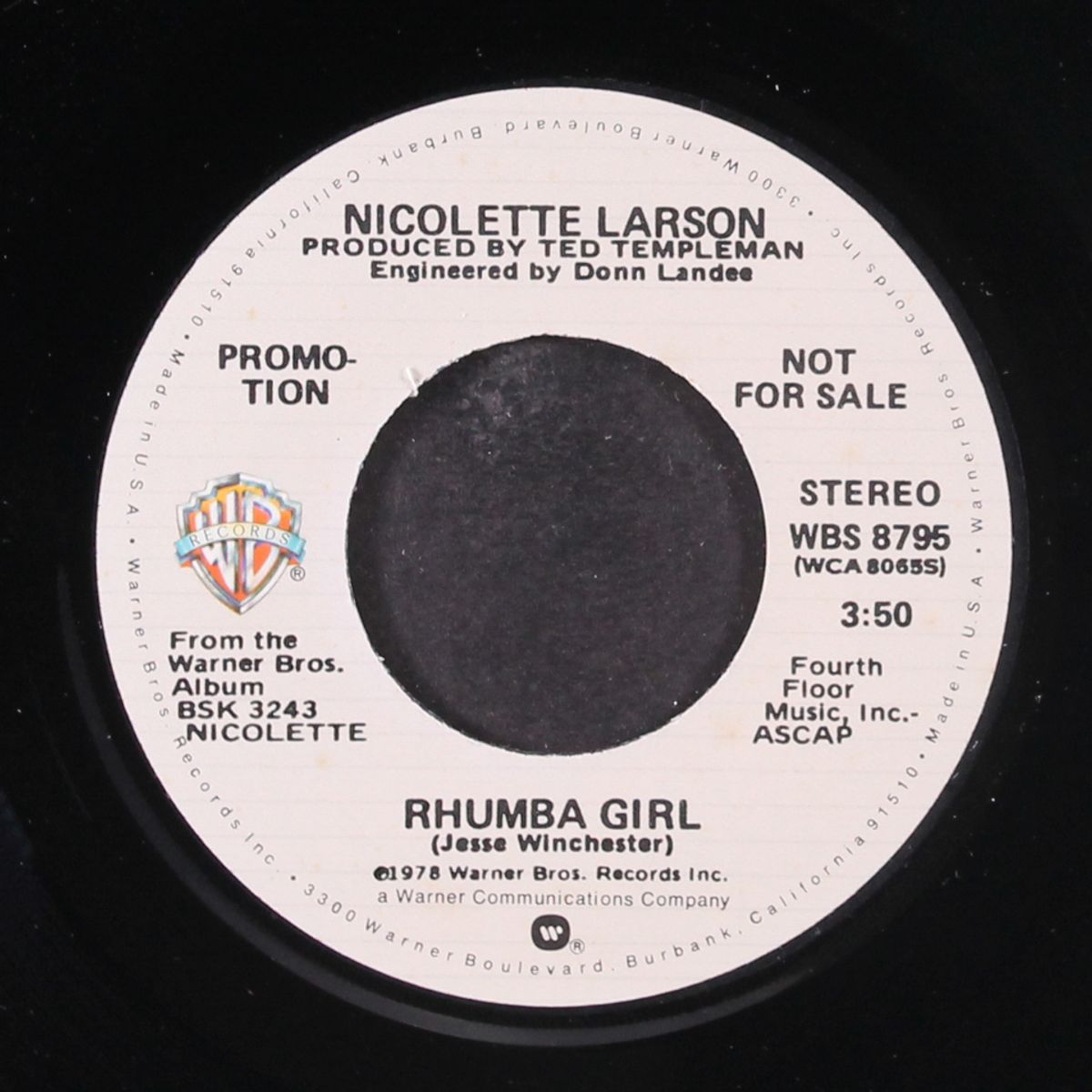 rhumba girl / mono by NICOLETTE LARSON