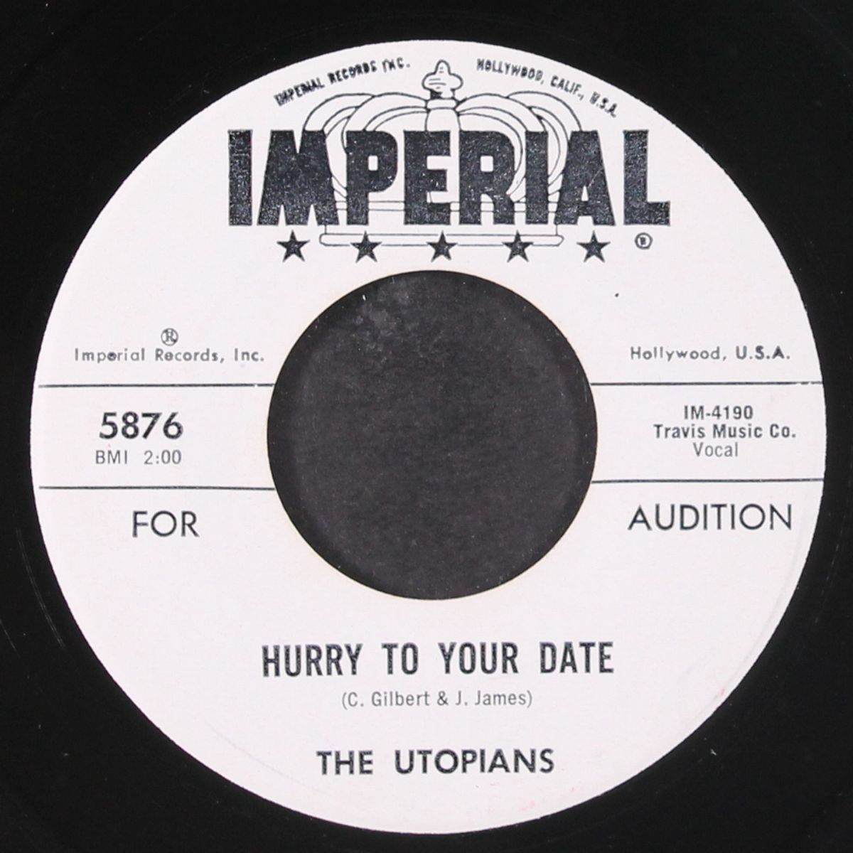 along my lonely way / hurry to your date by UTOPIANS