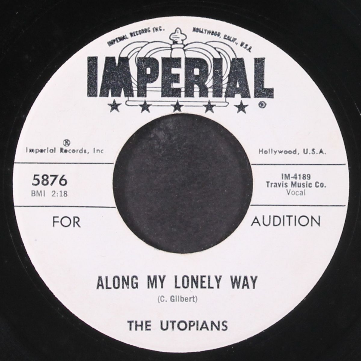 along my lonely way / hurry to your date by UTOPIANS