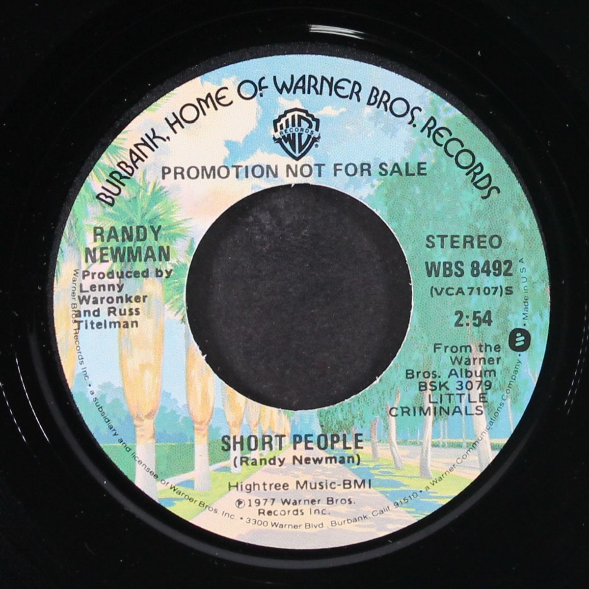 short people / mono by RANDY NEWMAN