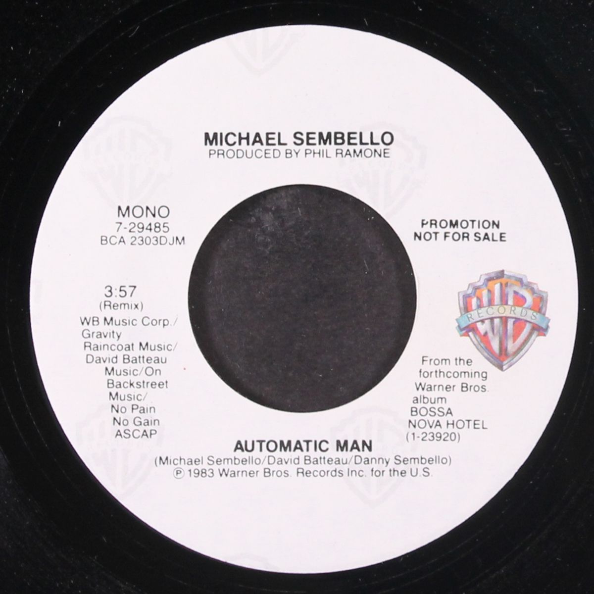 automatic man / mono by MICHAEL SEMBELLO