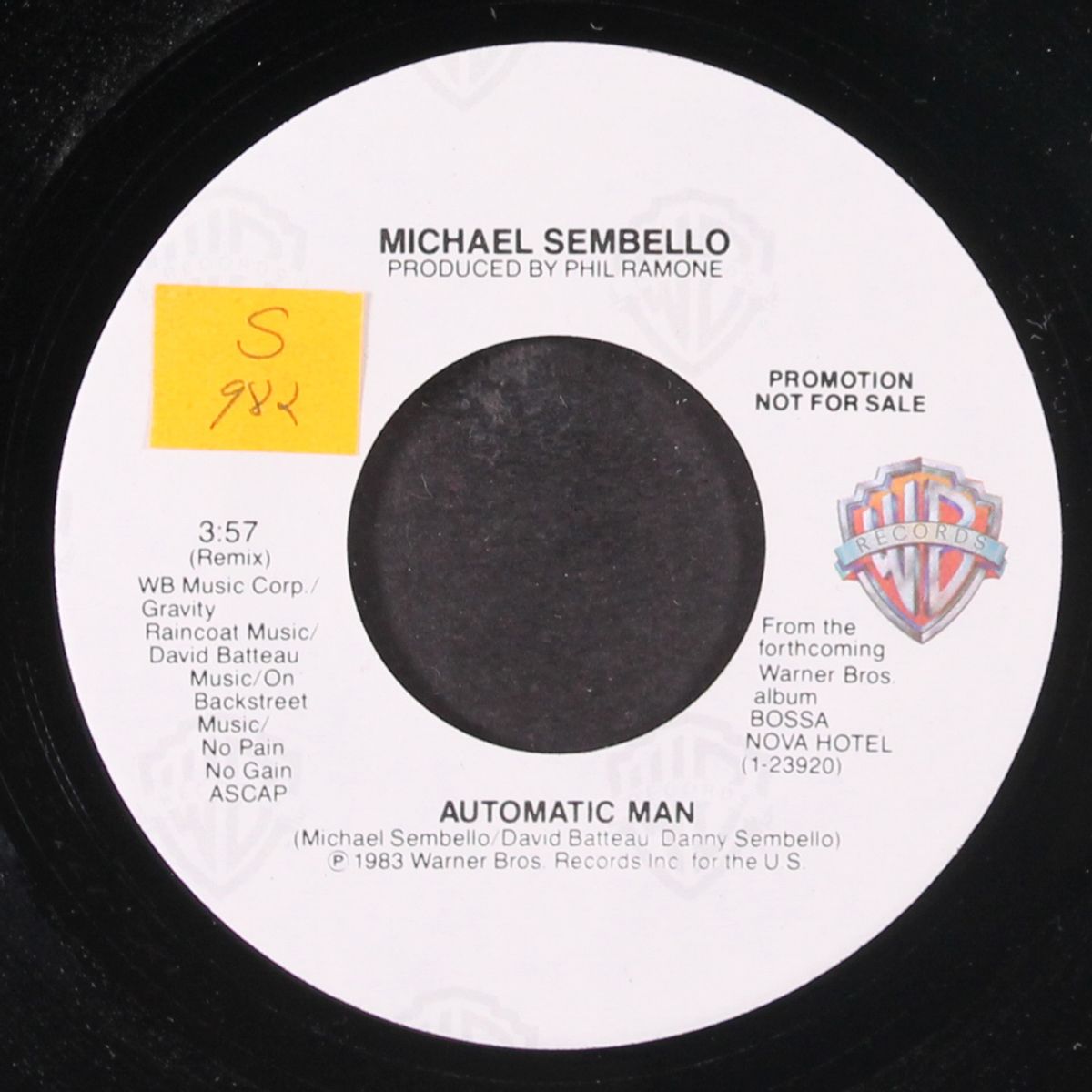 automatic man / mono by MICHAEL SEMBELLO
