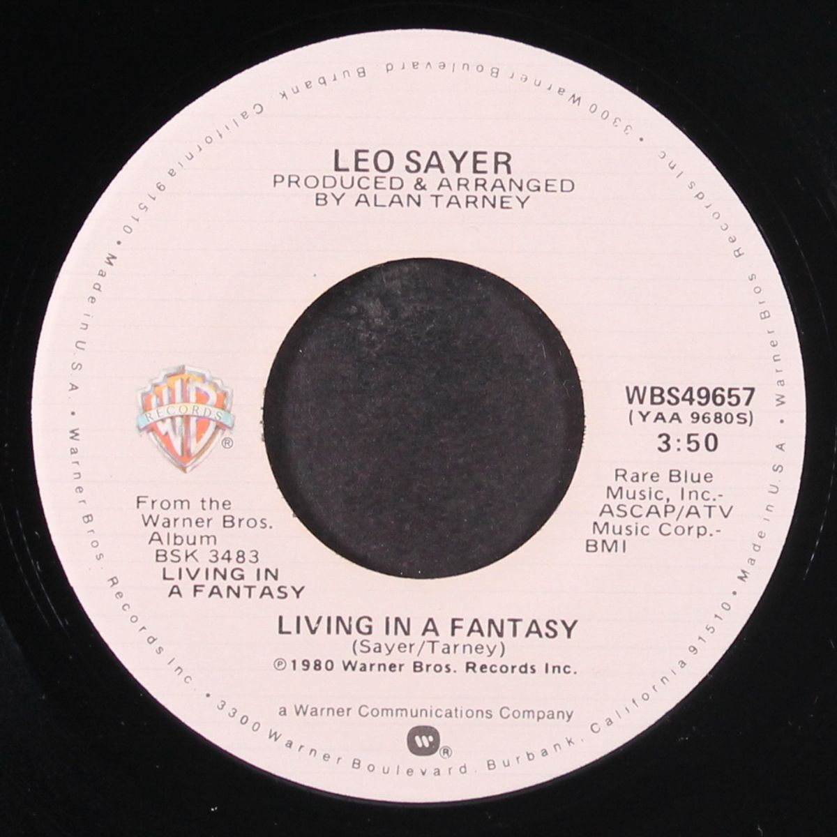 living in a fantasy / only foolin' by LEO SAYER