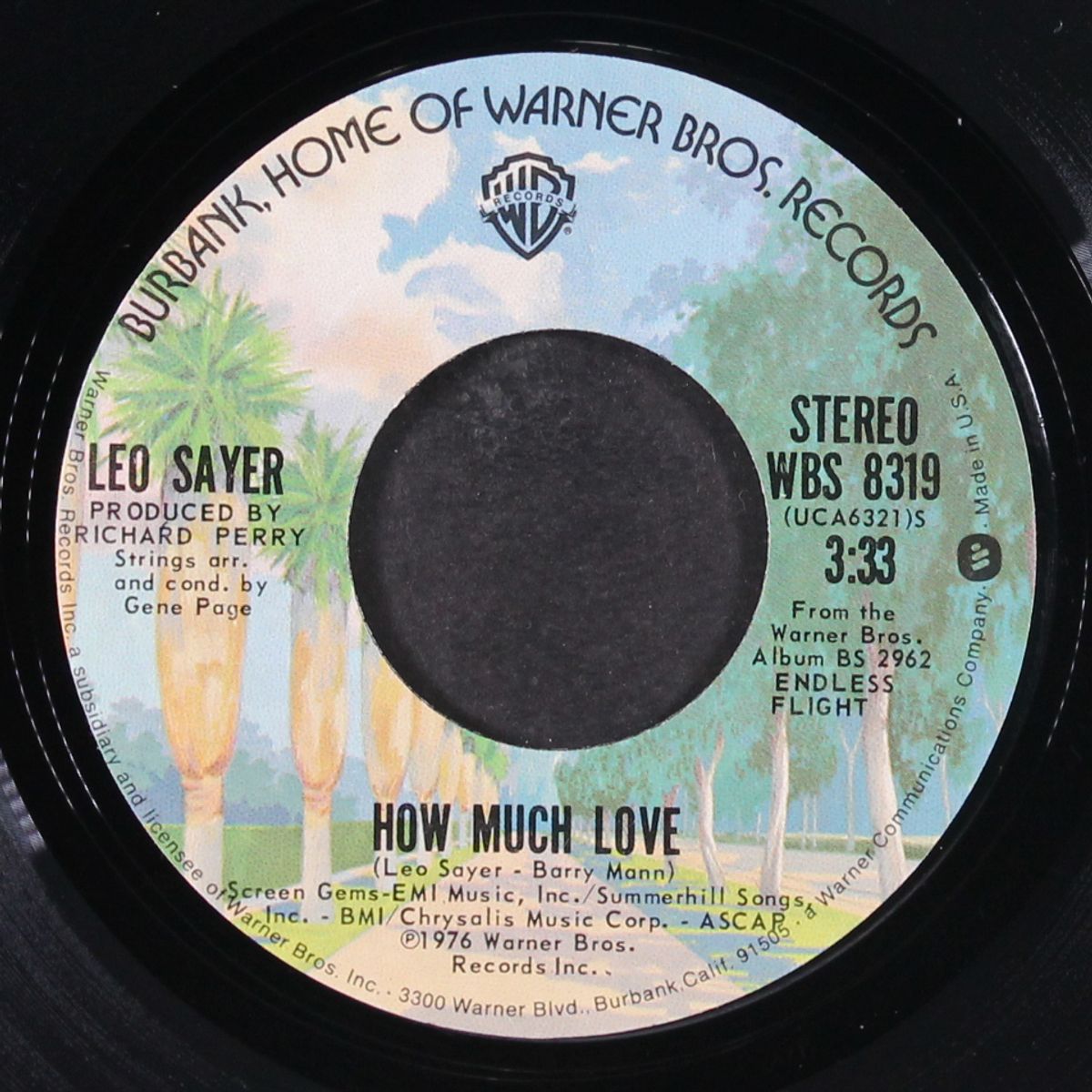 how much love / i hear the laughter by LEO SAYER