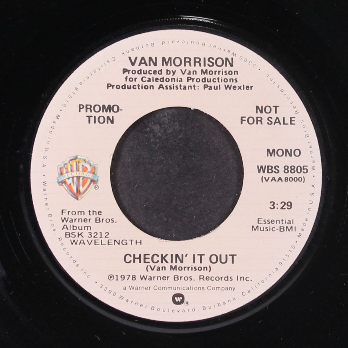 checkin' it out / mono by VAN MORRISON