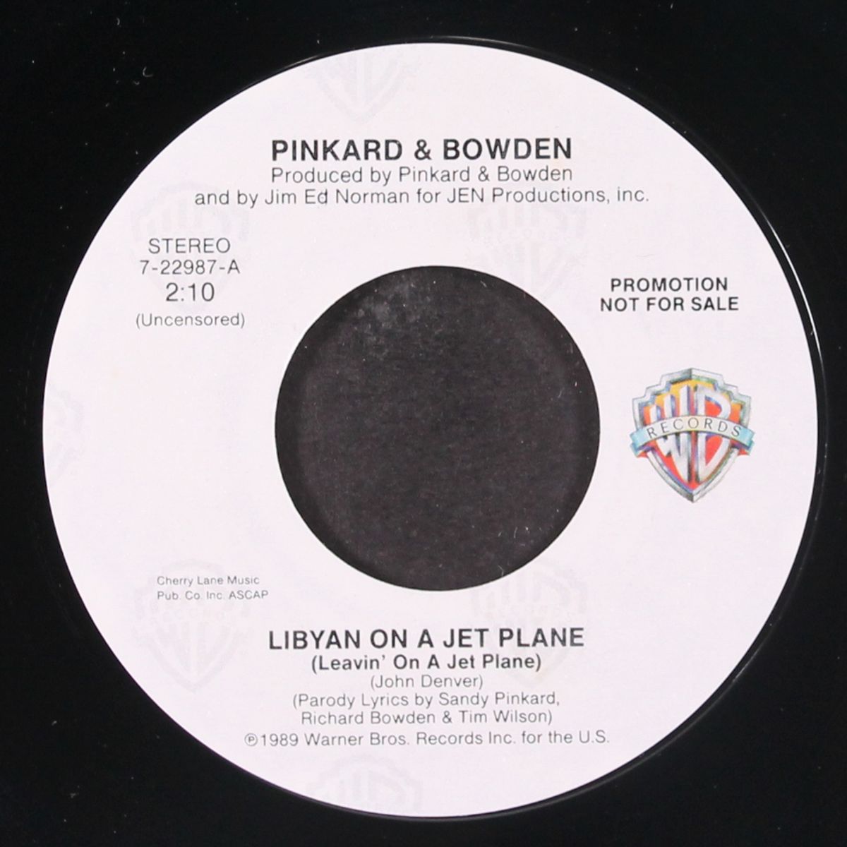 libyan on a jet plane / censored by PINKARD & BOWDEN