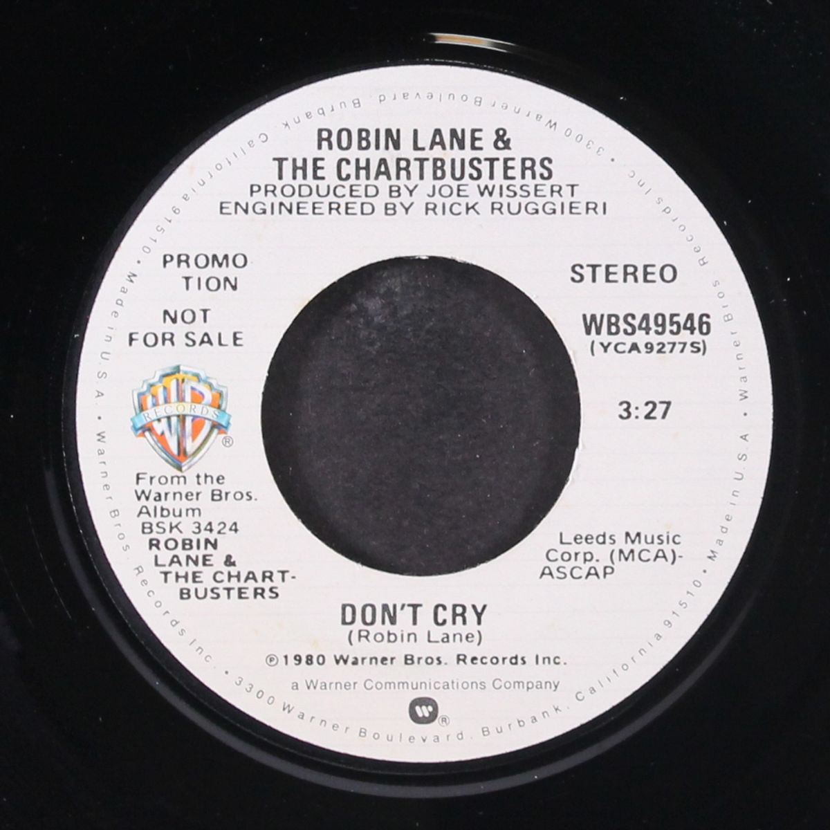 don't cry / mono by ROBIN LANE & CHARTBUSTERS