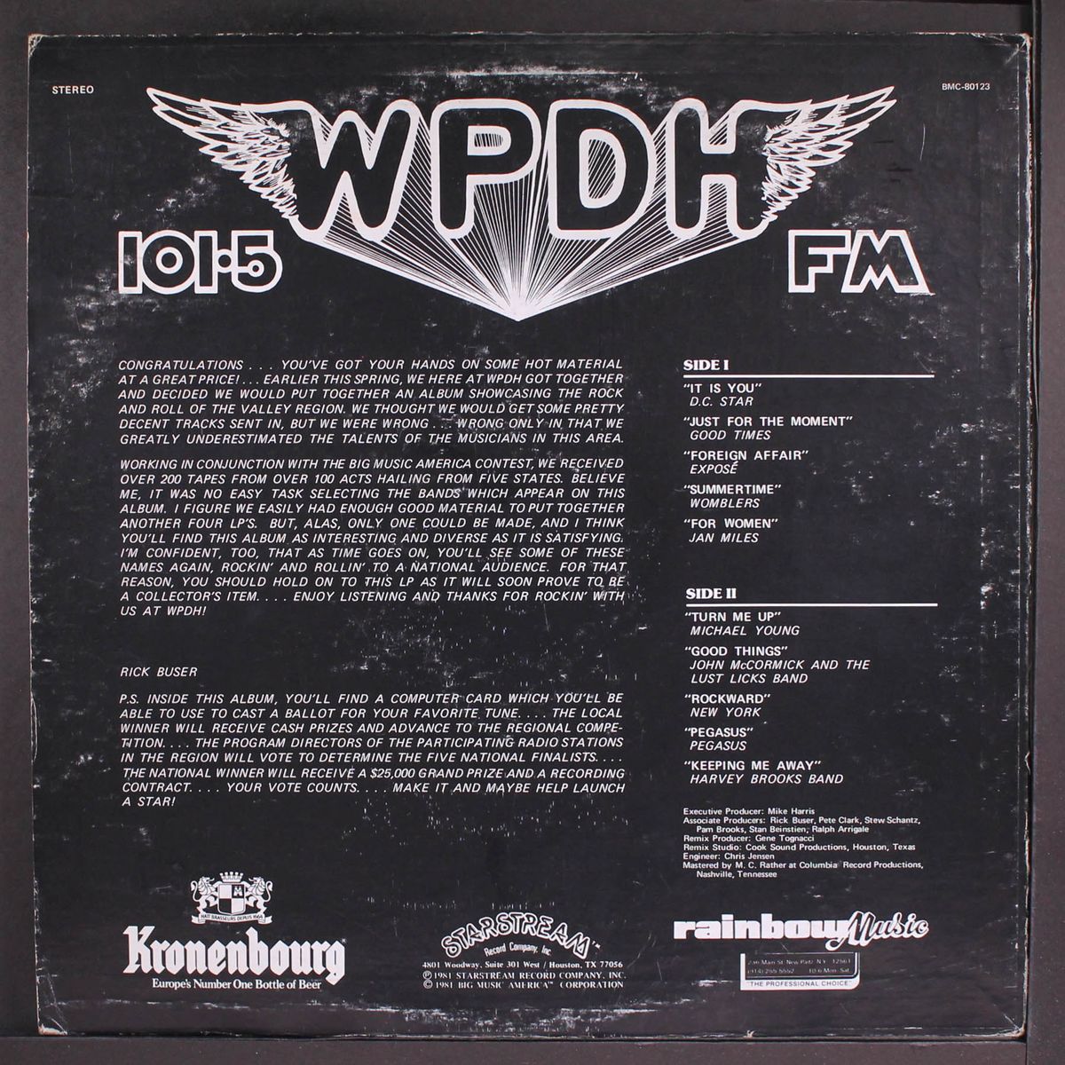 wpdh 101.5 fm rock 'n' roll album by VARIOUS