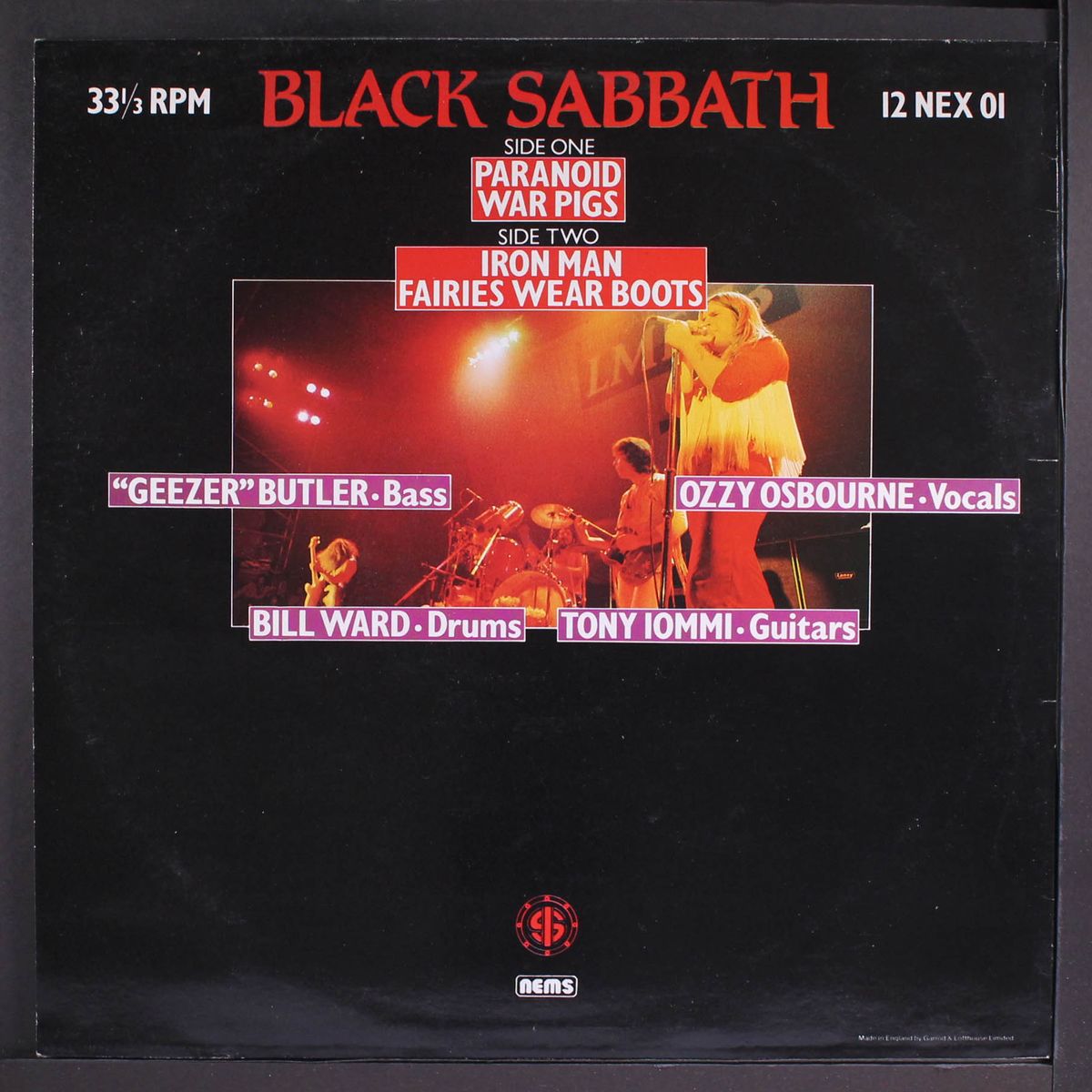 black sabbath by BLACK SABBATH