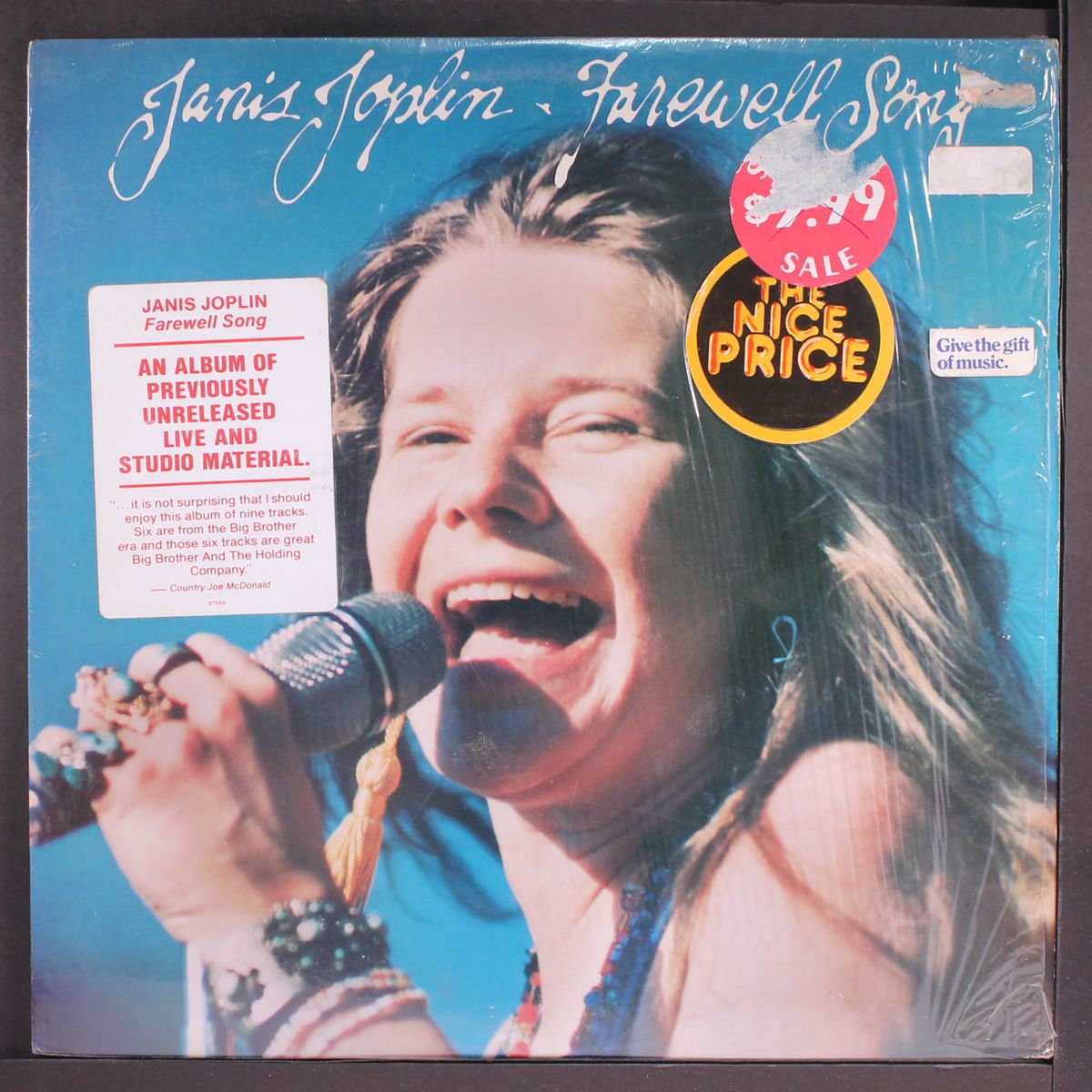 farewell song by JANIS JOPLIN
