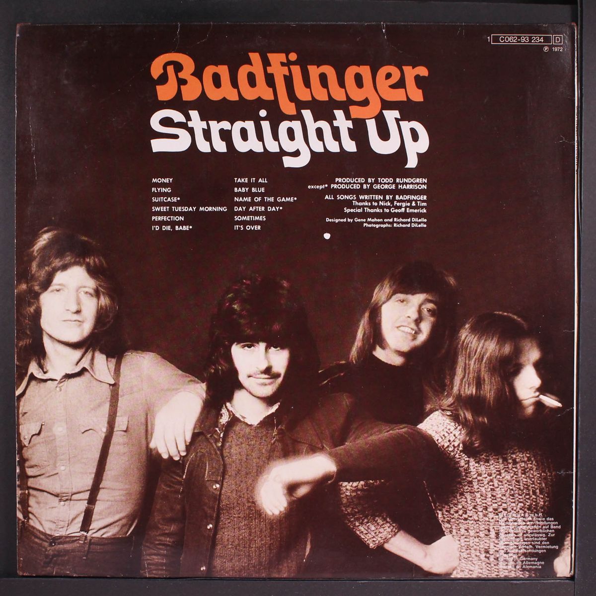 straight up by BADFINGER
